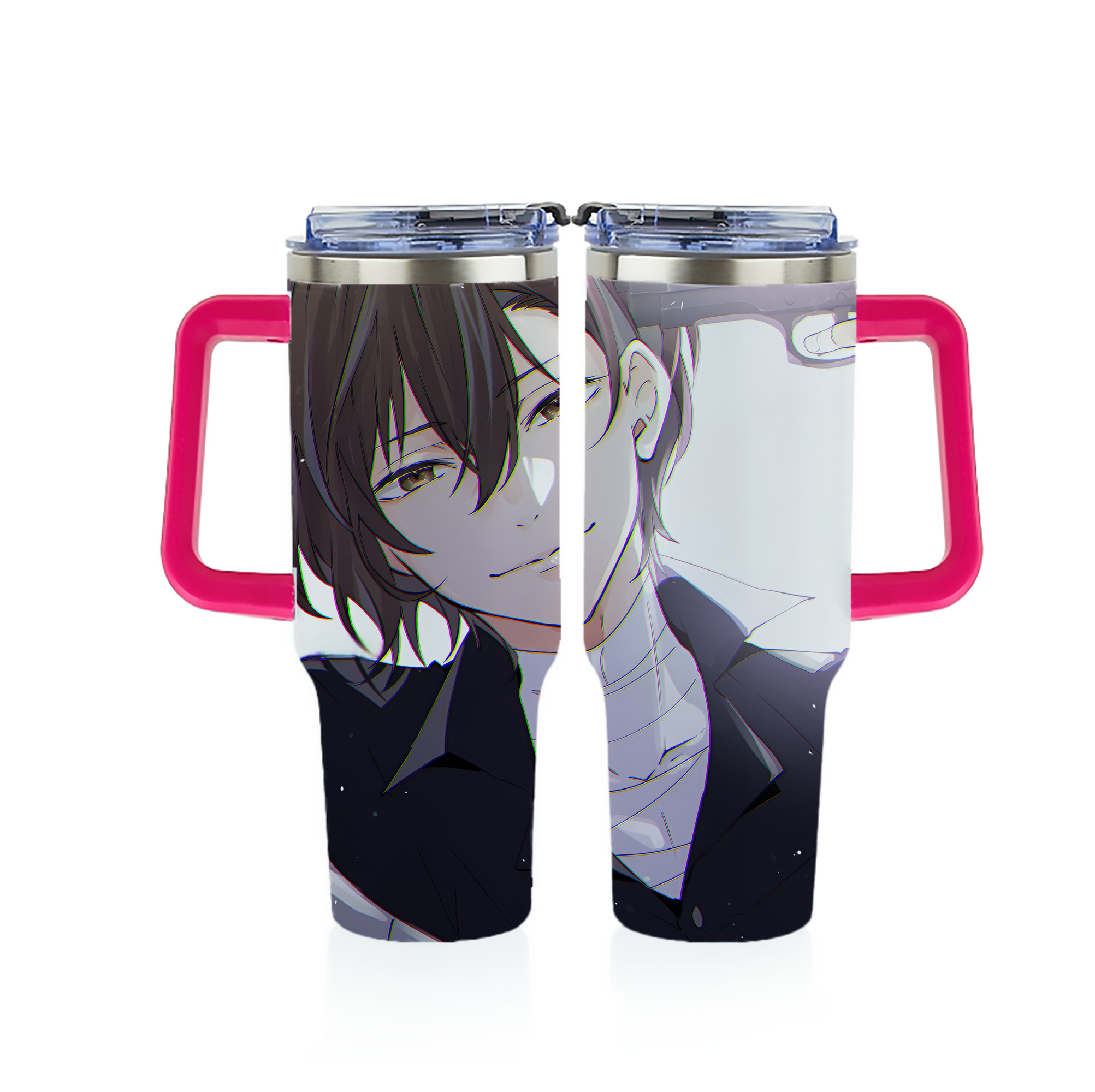 （画像用） 文豪ストレイドッグス Bungo Stray Dogs 1200ｍLフルプリント車用タンブラー